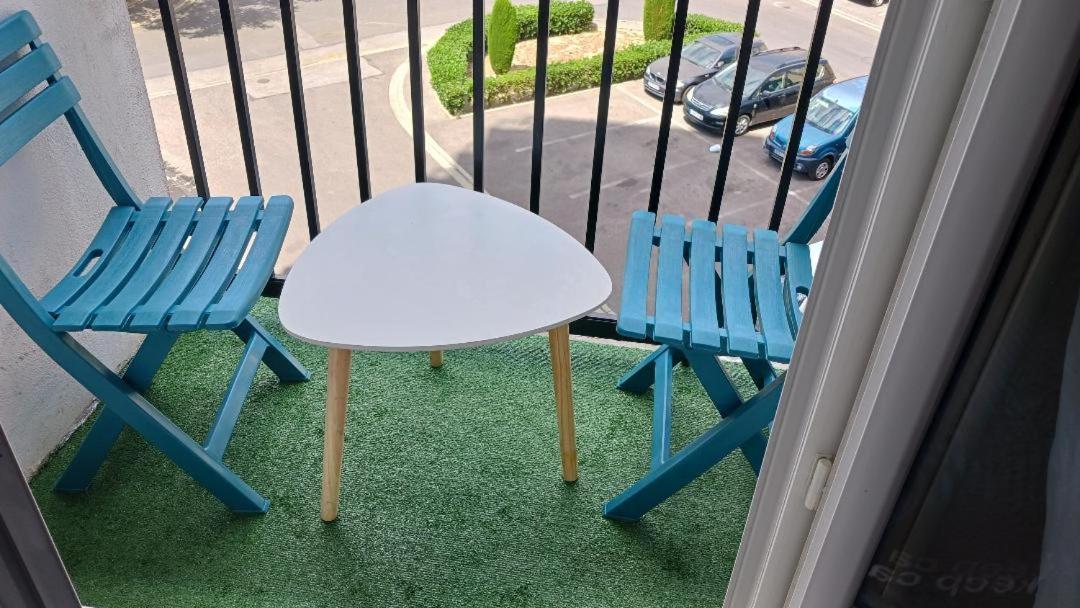 Appartement T2 Meuble Confort, Parking, Balcon,Pres Parc Des Expositions, Stades 佩皮尼昂 外观 照片