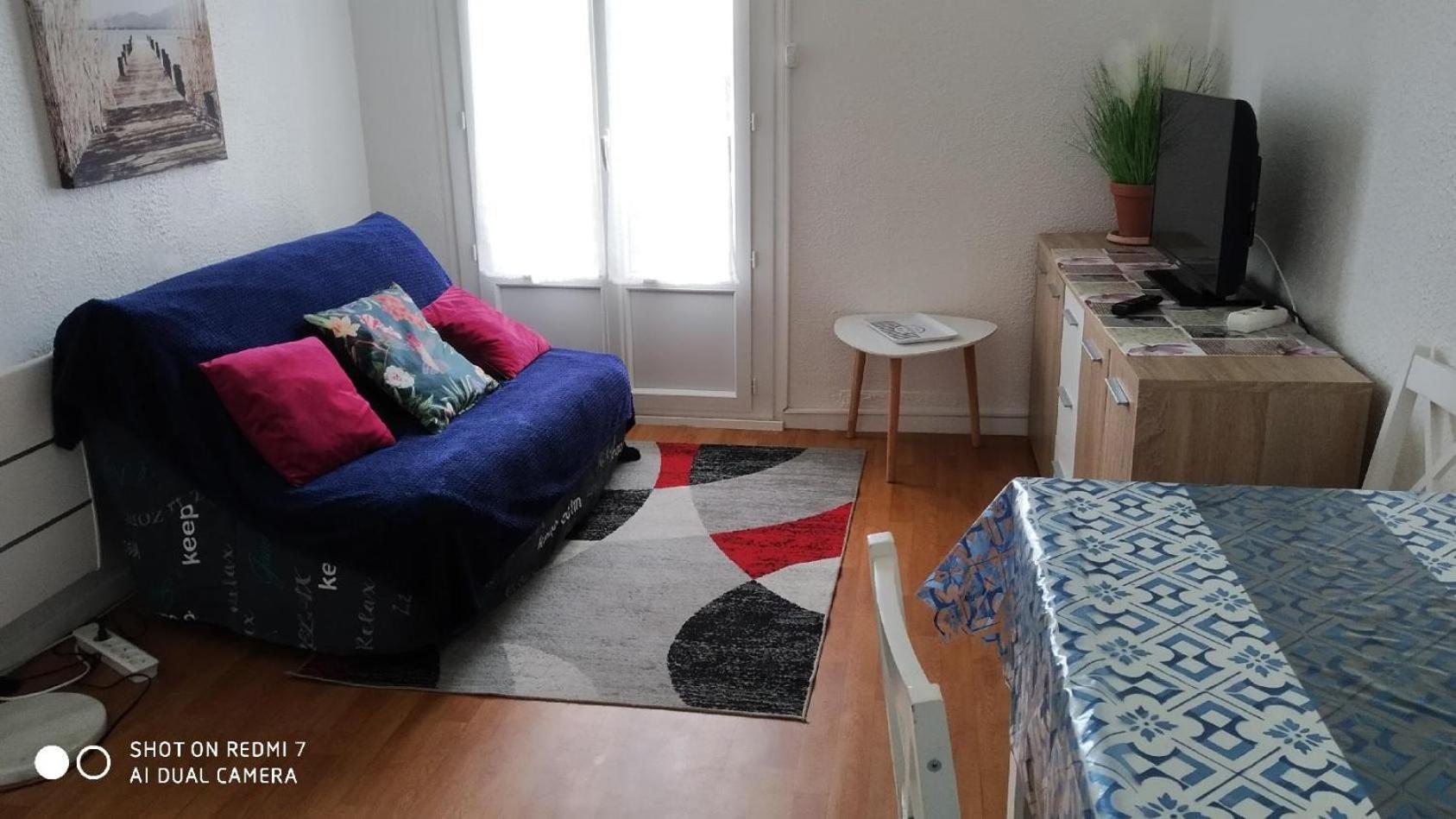 Appartement T2 Meuble Confort, Parking, Balcon,Pres Parc Des Expositions, Stades 佩皮尼昂 外观 照片