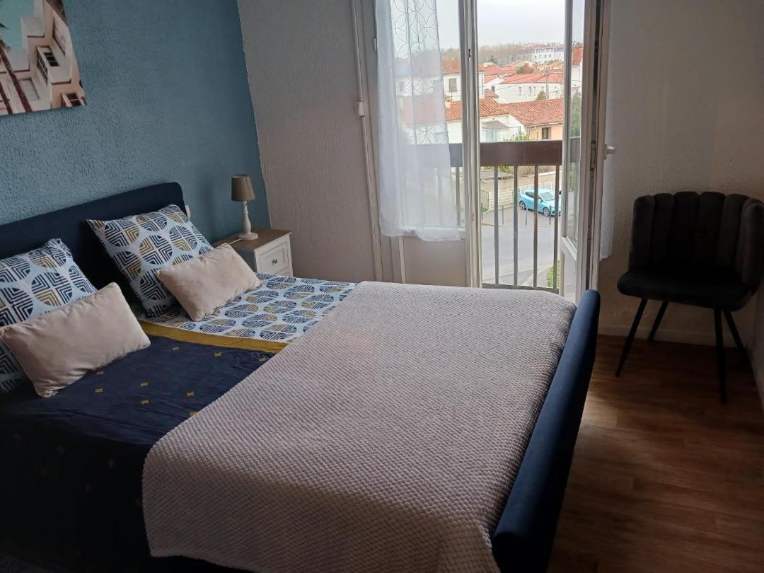 Appartement T2 Meuble Confort, Parking, Balcon,Pres Parc Des Expositions, Stades 佩皮尼昂 外观 照片